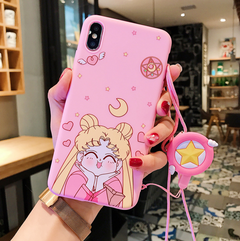 Cute Snoopy Phone Case with Stand and Protector