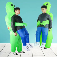 Inflatable Alien & Green Ghost