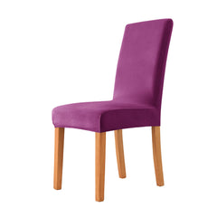 Cross-Border Velvet Stretch Chair Cover for Parsons Chair