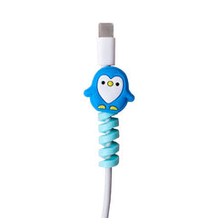Cartoon Spiral USB Cable Protector and Organizer Bobbin