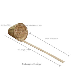 Large Strainer Fishing Spoon for Pasta and Surface Use