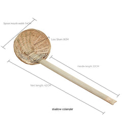 Large Strainer Fishing Spoon for Pasta and Surface Use