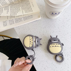 Metallic Dust-Proof Sticker for AirPods with Totoro Case