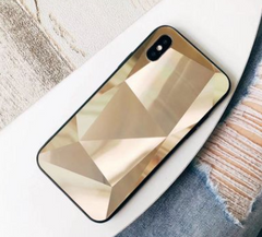 Colorful 3D Diamond Mirror Phone Case for Couples