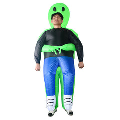 Inflatable Alien & Green Ghost