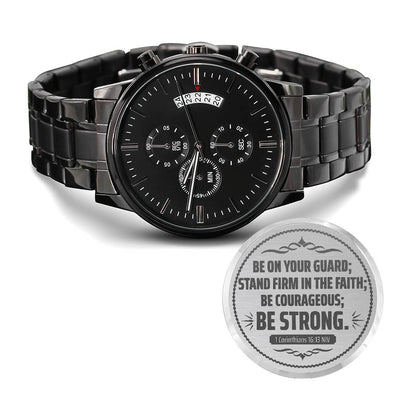 Be on Your Guard (1 Corinthians 16:13 NIV) – Men's Watch