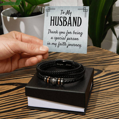 Being Special - Men's Leather Bracelet