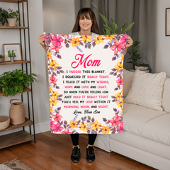 Mom You Will My Love In It – Coral Fleece Blanket