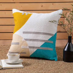 Embroidered Cotton Canvas Towel Pillowcase