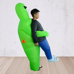Inflatable Alien & Green Ghost