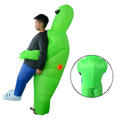 Inflatable Alien & Green Ghost