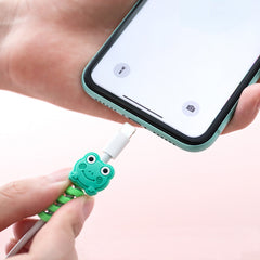 Cartoon Spiral USB Cable Protector and Organizer Bobbin