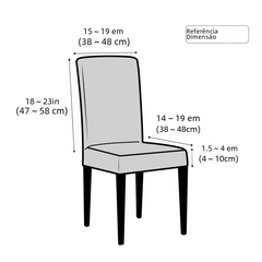 Cross-Border Velvet Stretch Chair Cover for Parsons Chair